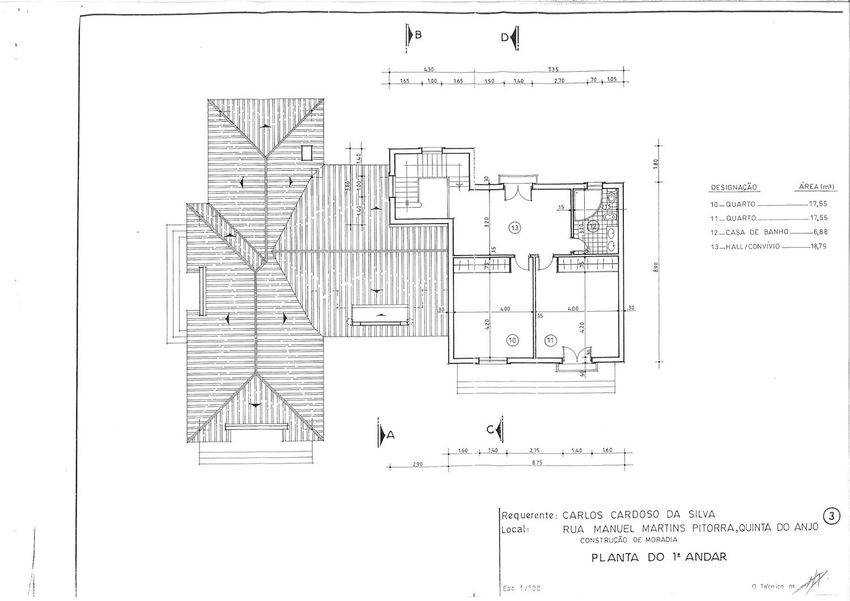 Planta 2 — Moradia T4 à venda em Quinta do Anjo, Palmela